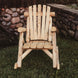 Lakeland Mills Cedar Log Rocking Chair