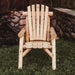 Lakeland Mills Cedar Log Dining Chair - detail