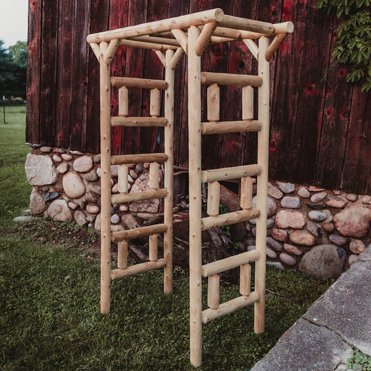 Small Cedar Log Arbor