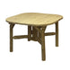 Lakeland Mills Cedar Log Roundabout Table - detail