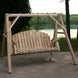Lakeland Mills Cedar Log 5ft Country Garden Yard Swing - detail