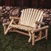 Lakeland Mills Cedar Log Glider