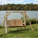 Lakeland Mills Cedar Log 5ft Yard Swing