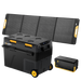 Product photo of BougeRV New CRD2 V2.0 52QT Dual Zone 12V Portable Fridge - 200W Solar Kit