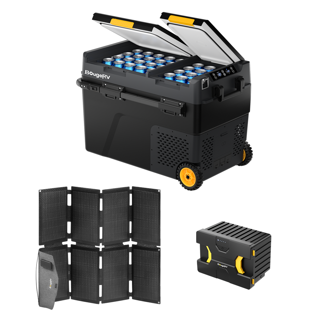 BougeRV CRD2 Solar-Powered Fridge Kit
