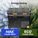 Product photo of BougeRV New CRD2 V2.0 61QT Dual Zone 12V Portable Fridge with 240Wh Battery