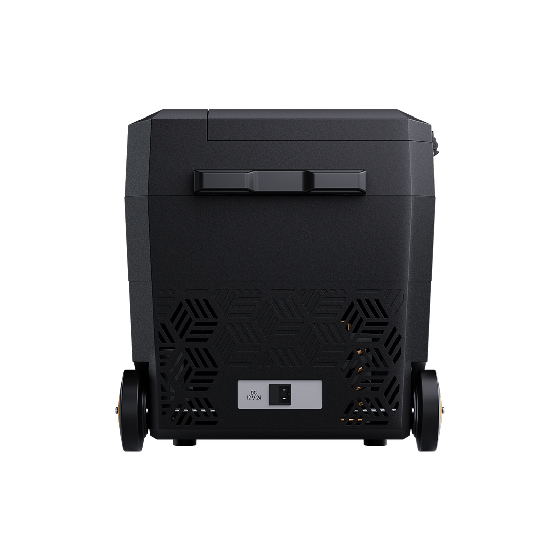 Portable cooler with wheels