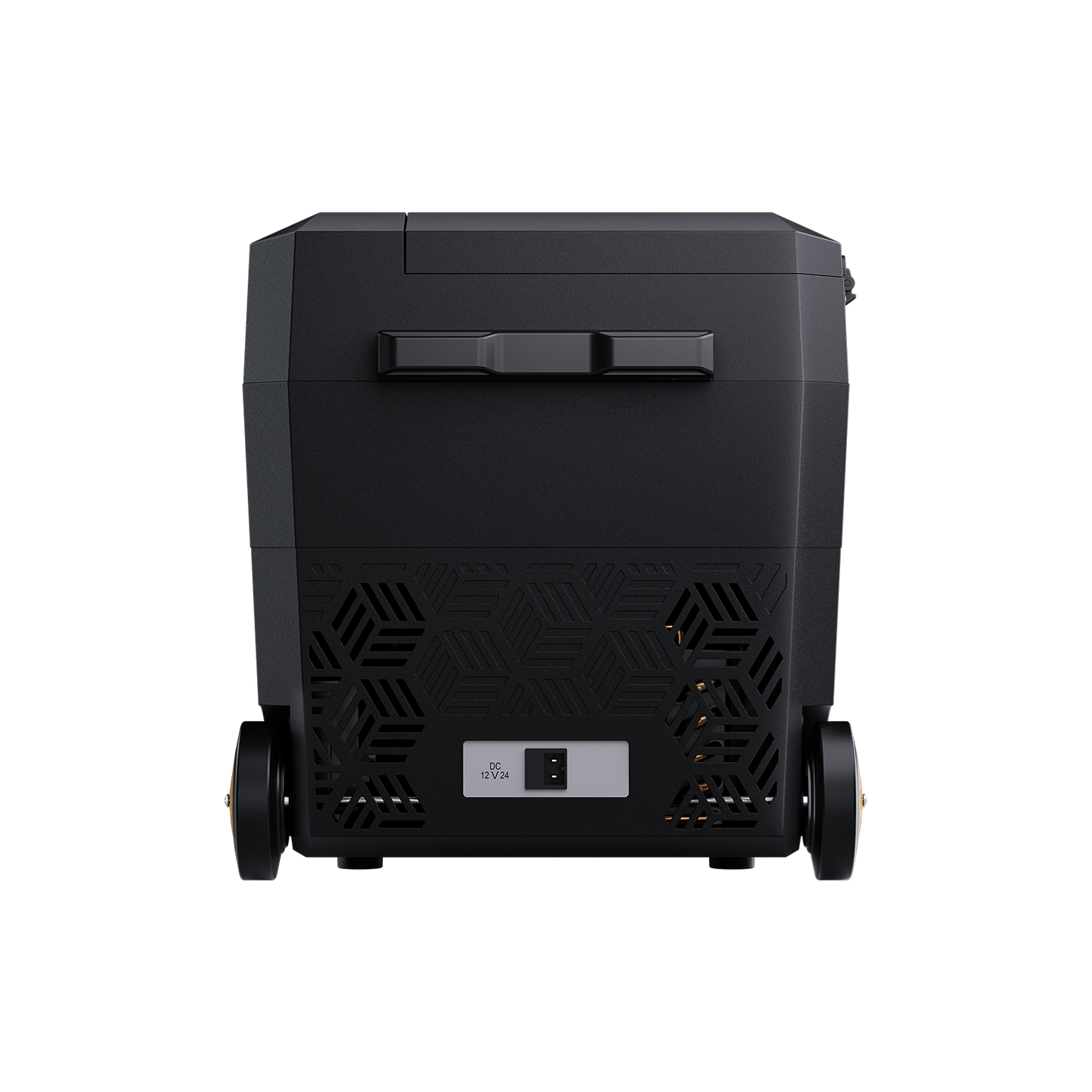 Portable cooler with wheels