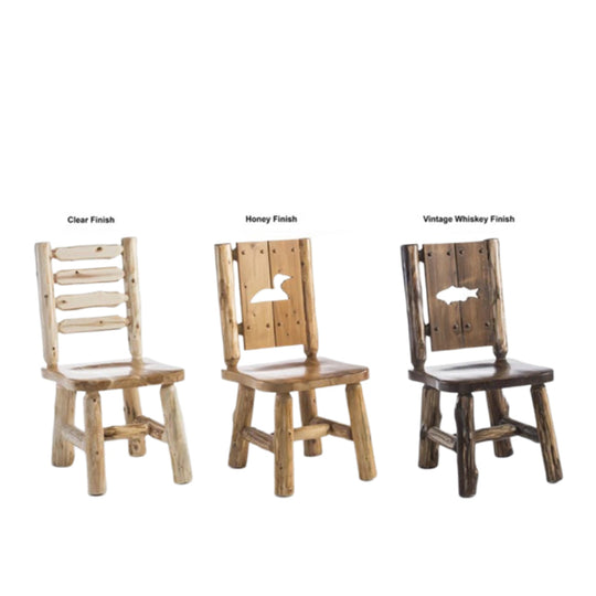 Lakeland Frontier Cedar Log Low Post Bed - Twin
