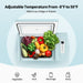 12v mini fridge freezer mint green