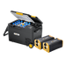 BougeRV CRX2 portable fridge with two batteries