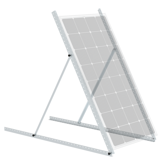 BougeRV 58in Adjustable Solar Panel Tilt Mount Brackets