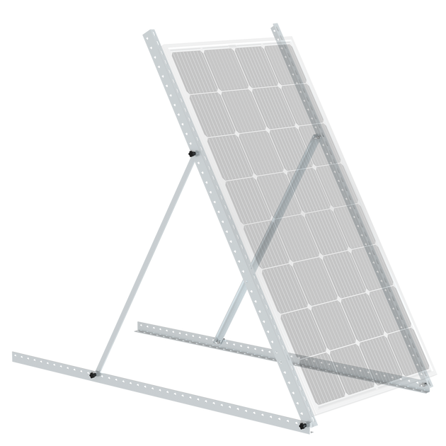 BougeRV 58in Adjustable Solar Panel Tilt Mount Brackets