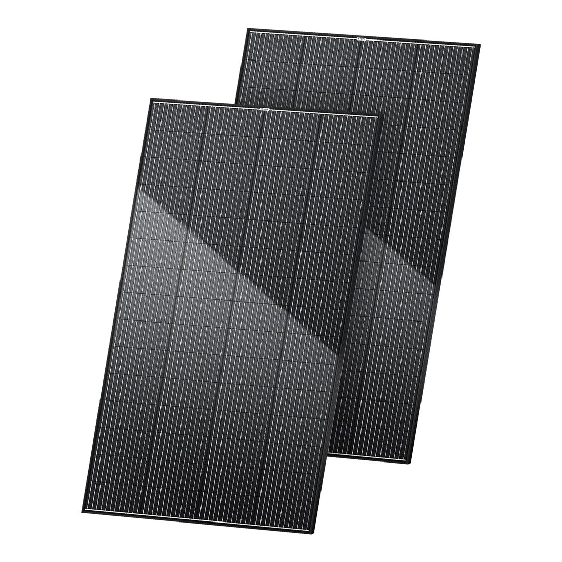 Product photo of BougeRV 300 Watt 12V/24V Rigid Bifacial 12BB Mono Solar Panel