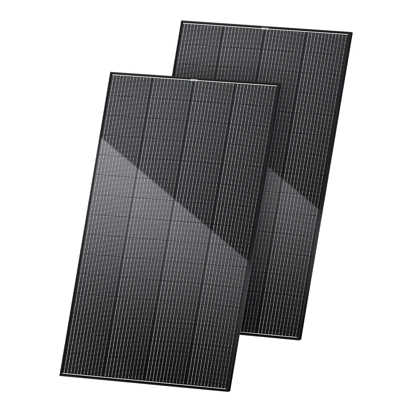 Product photo of BougeRV 300 Watt 12V/24V Rigid Bifacial 12BB Mono Solar Panel
