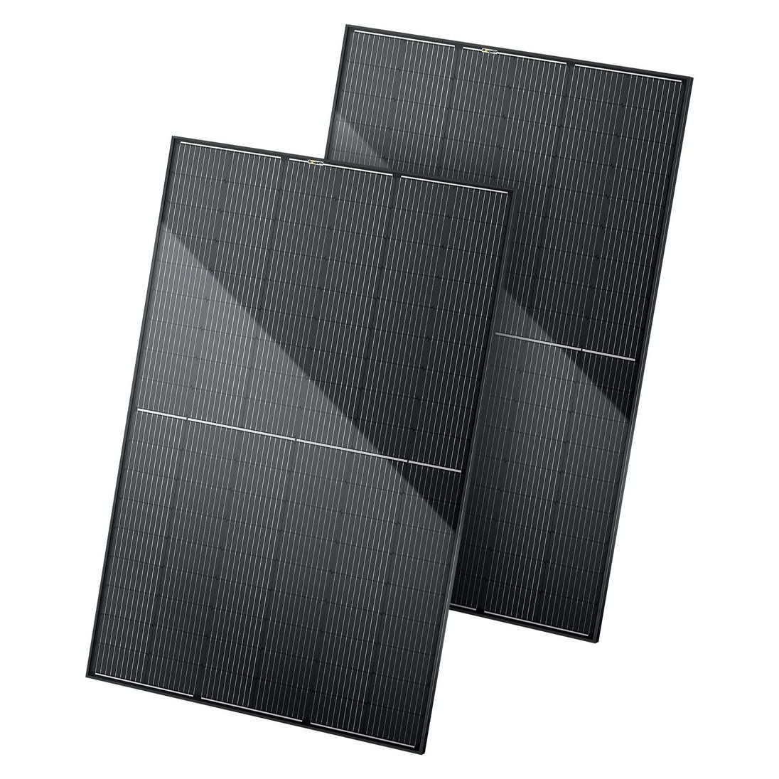 Product photo of BougeRV 400 Watt 12V/24V Rigid Bifacial 10BB Mono Solar Panel