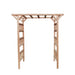 Large Cedar Log Arbor