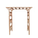 Large Cedar Log Arbor