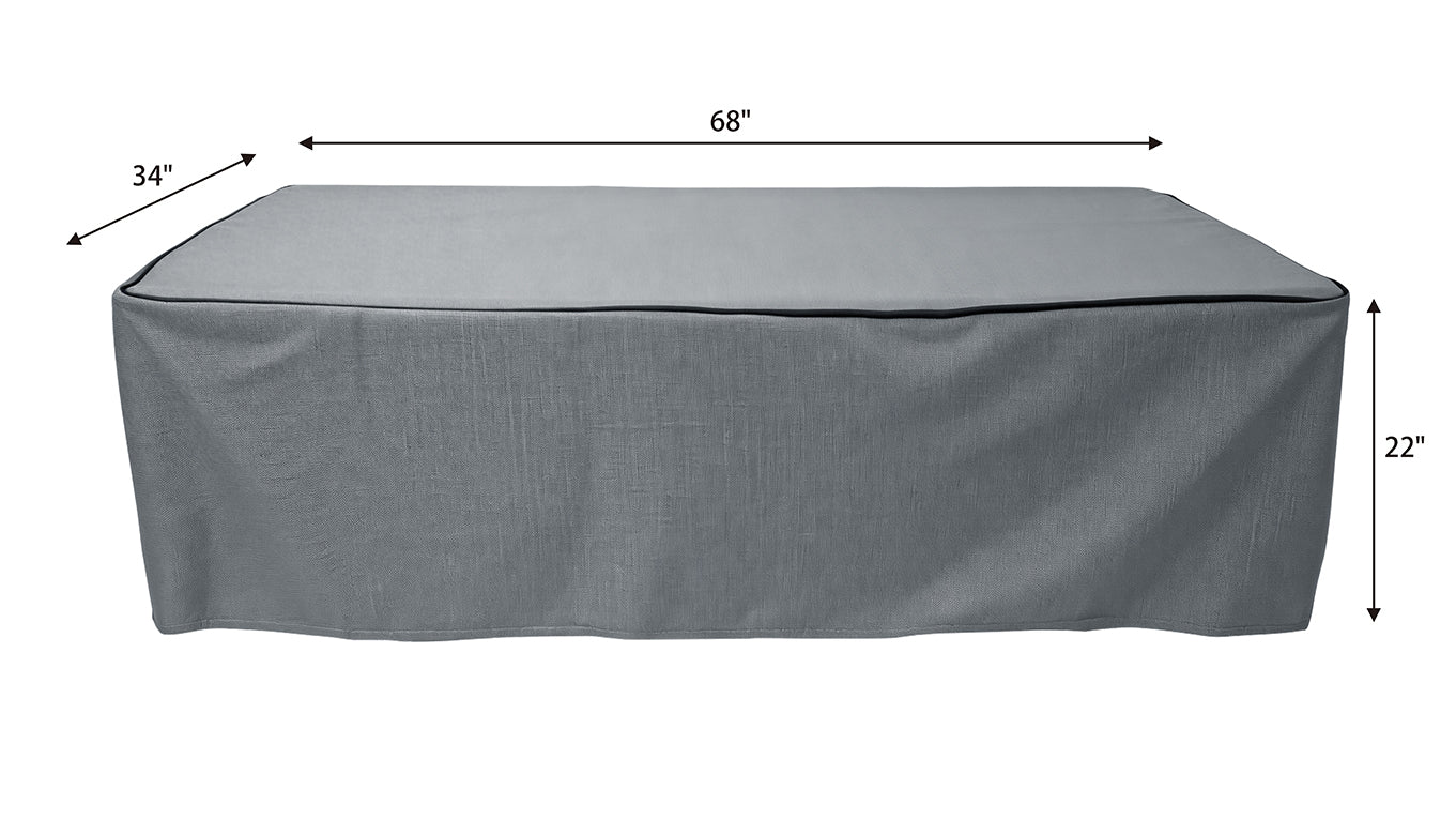SEDONA Canvas Cover with dimensions