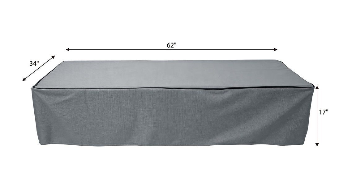 MADISON Canvas Cover with dimensions