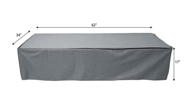 MADISON Canvas Cover with dimensions