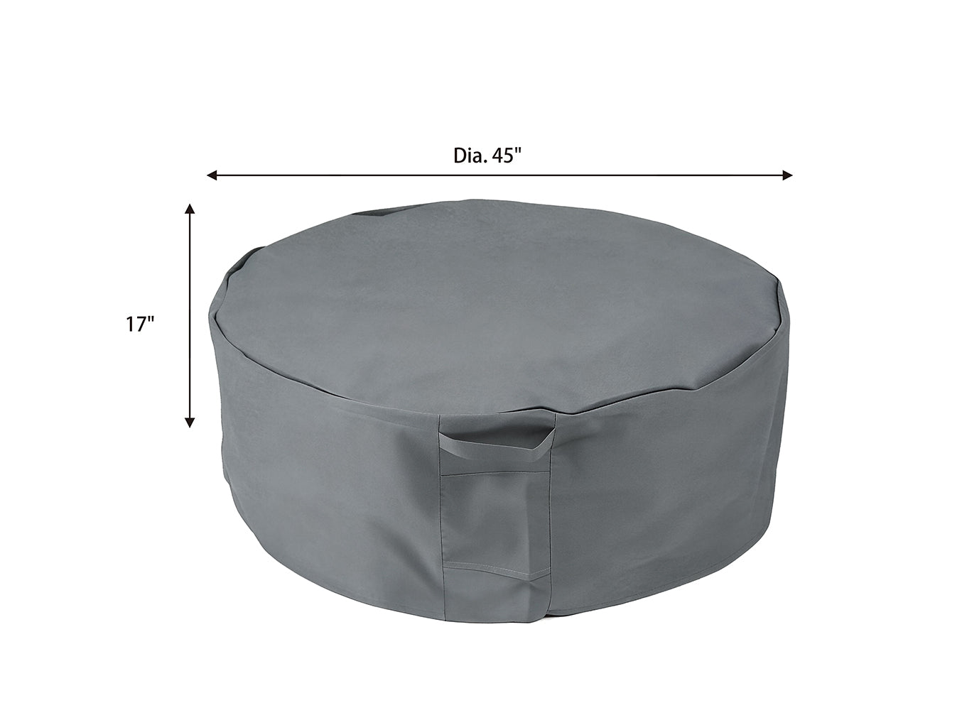 ECLIPSE Canvas Cover with dimensions