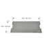 SEDONA Burner Lid - Light Gray