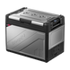BougeRV Rocky 69QT Dual Zone 12V Portable Fridge with a digital display