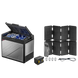 Product photo of BougeRV Rocky V2.0 81QT Dual Zone 12V Portable Fridge - Solar-Powered Fridge Kit