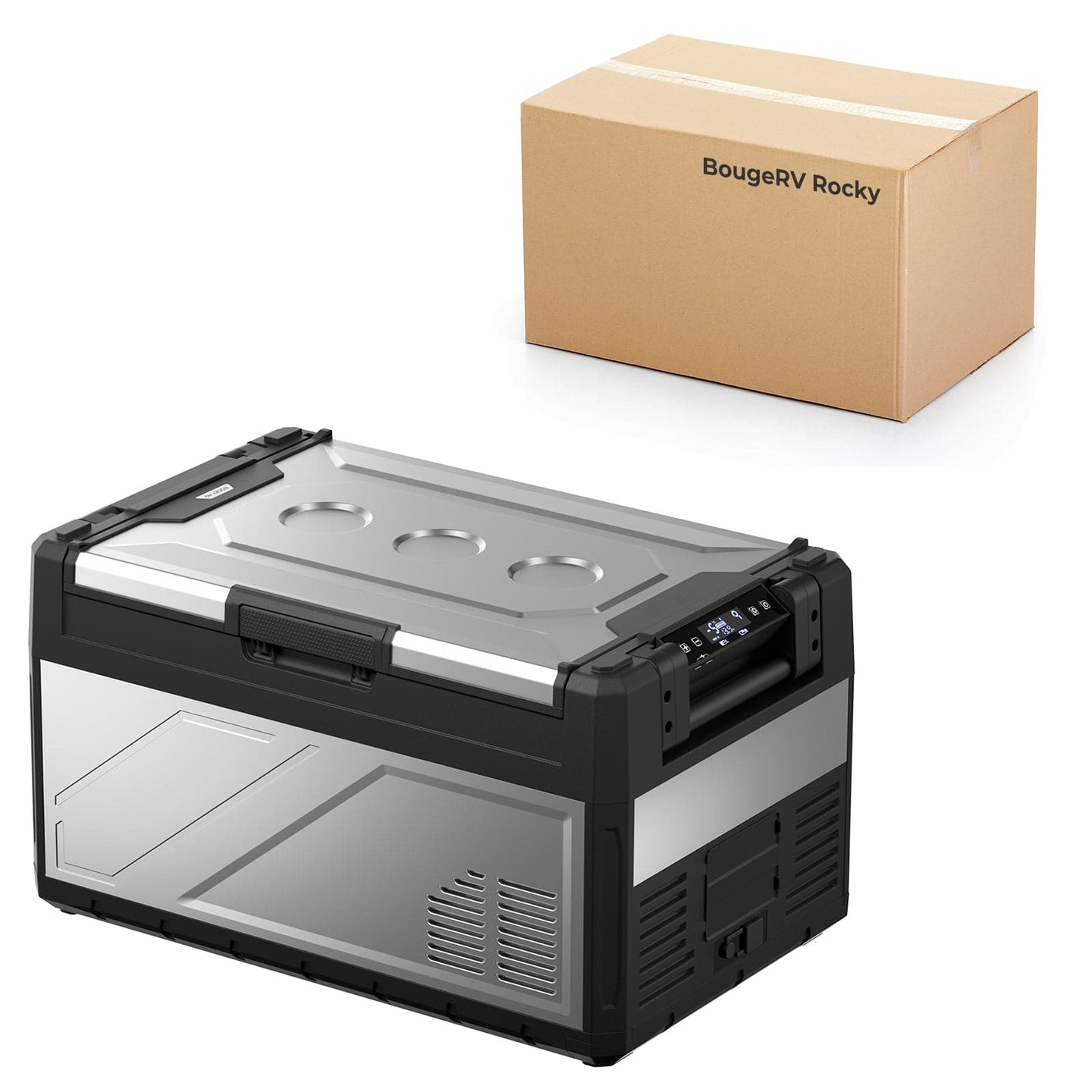 Product photo of BougeRV ROCKY 12V Portable Refrigerator