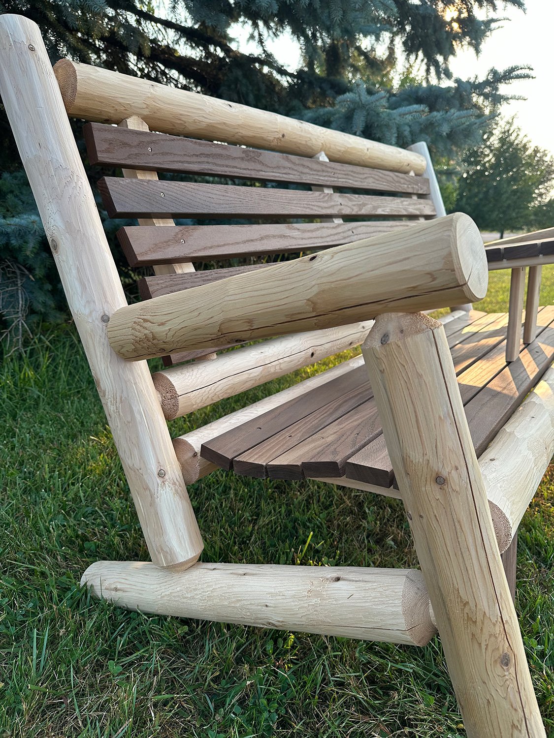 ThermaFusion Cedar Log Tete-A-Tete