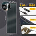 Product photo of BougeRV 12V 400W ShadePower Yuma CIGS Flexible Solar Kit (Adhesive)