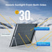 BougeRV 400 Watt bifacial solar panel