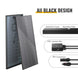 Product photo of BougeRV Bifacial 600 Watts 12BB 12V/24V Rigid Solar Panel