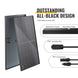 BougeRV 400-watt solar panel with black design