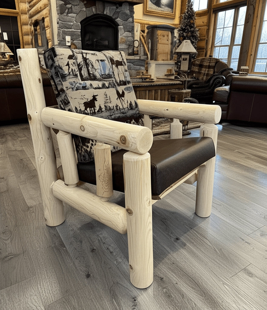 Lakeland Frontier Log Sofa