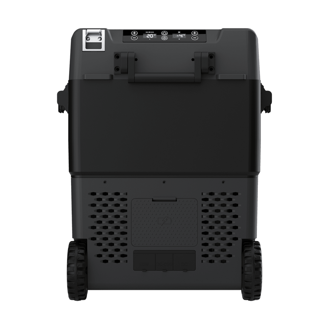 Product photo of BougeRV CRD2 61QT Dual Zone 12V Portable Fridge Freezer