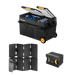 Product photo of BougeRV CRD2 Dual Zone Solar Battery Portable Fridge Kit