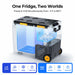 Product photo of BougeRV New CRD2 V2.0 61QT Dual Zone 12V Portable Fridge with 240Wh Battery