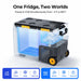 Product photo of BougeRV New CRD2 V2.0 52QT Dual Zone 12V Portable Fridge with 240Wh Battery