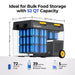 Product photo of BougeRV New CRD2 V2.0 52QT Dual Zone 12V Portable Fridge with 240Wh Battery
