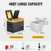 BougeRV ED45 48 Quart Dual Zone Car Fridge Freezer