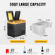BougeRV ED55 59 Quart Dual Zone Car Fridge Freezer