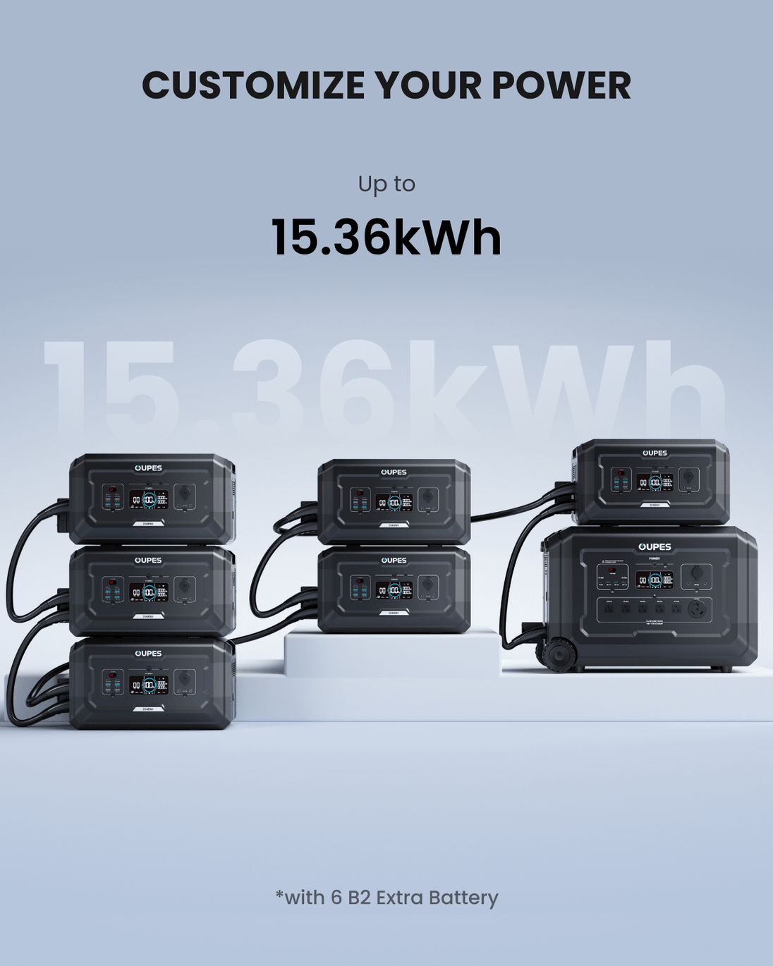 OUPES Mega 3 Portable Power Station