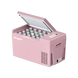 BougeRV 12V 23 Quart Colorful Pink Portable Fridge