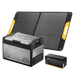 Product photo of BougeRV New Rocky V3.0 55QT Dual Zone 12V Car Fridge with 240Wh Battery